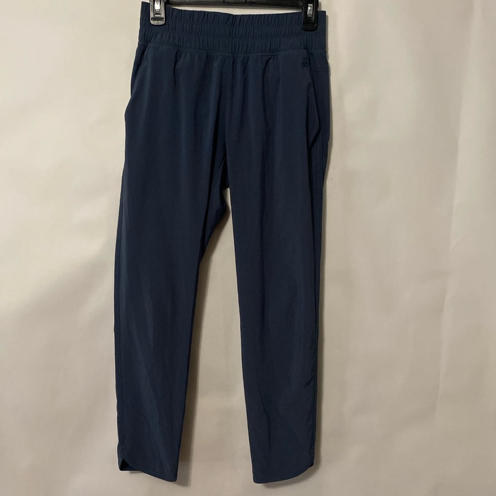 Free Fly Pants Womens XS Breeze Pull On Jogger Mid Rise Blue 26" UPF 50+